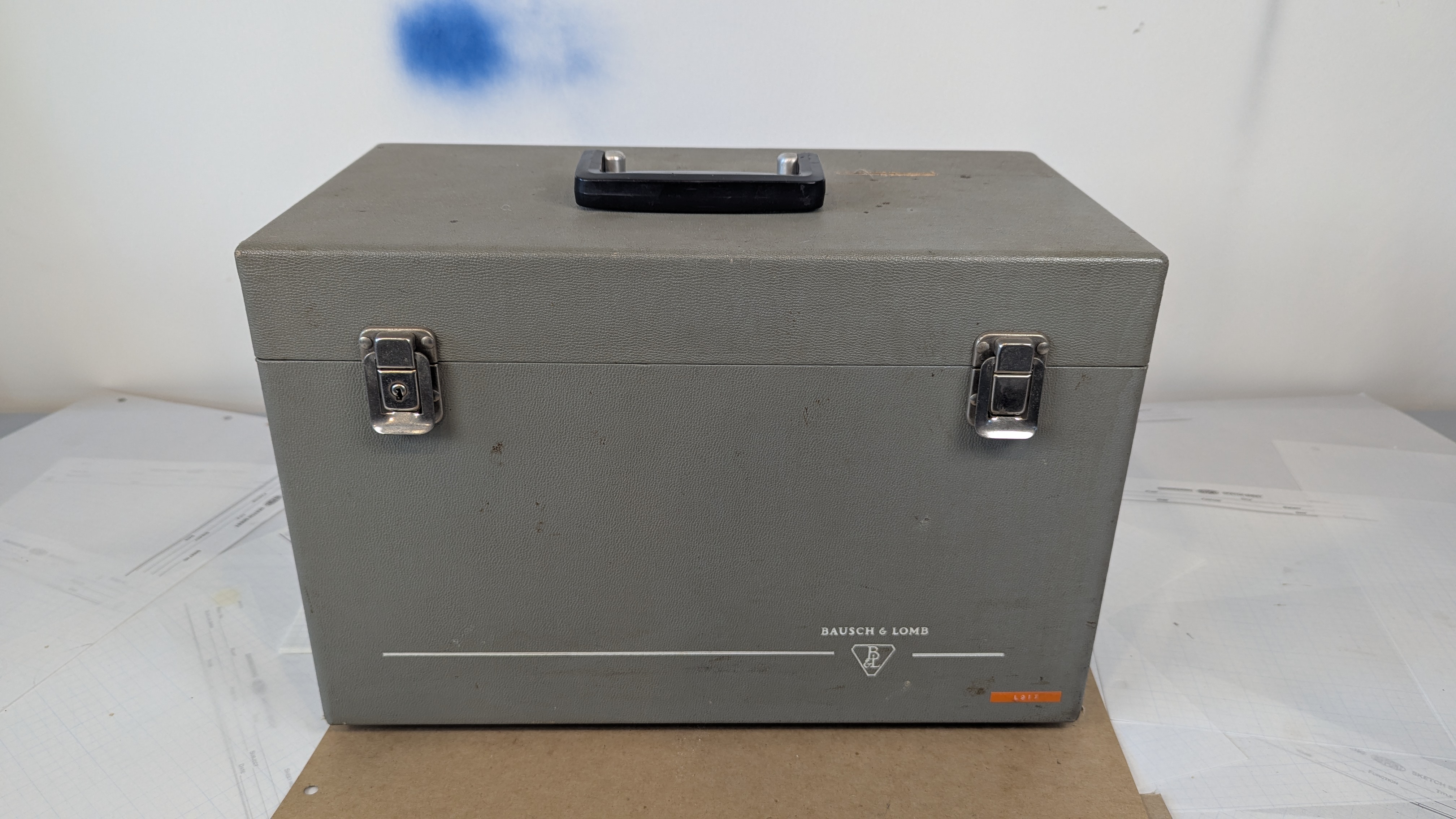 Bausch & Lomb StereoZoom 4 Microscope 0.7x-3x Mirror Stand & Case - Read Flaws