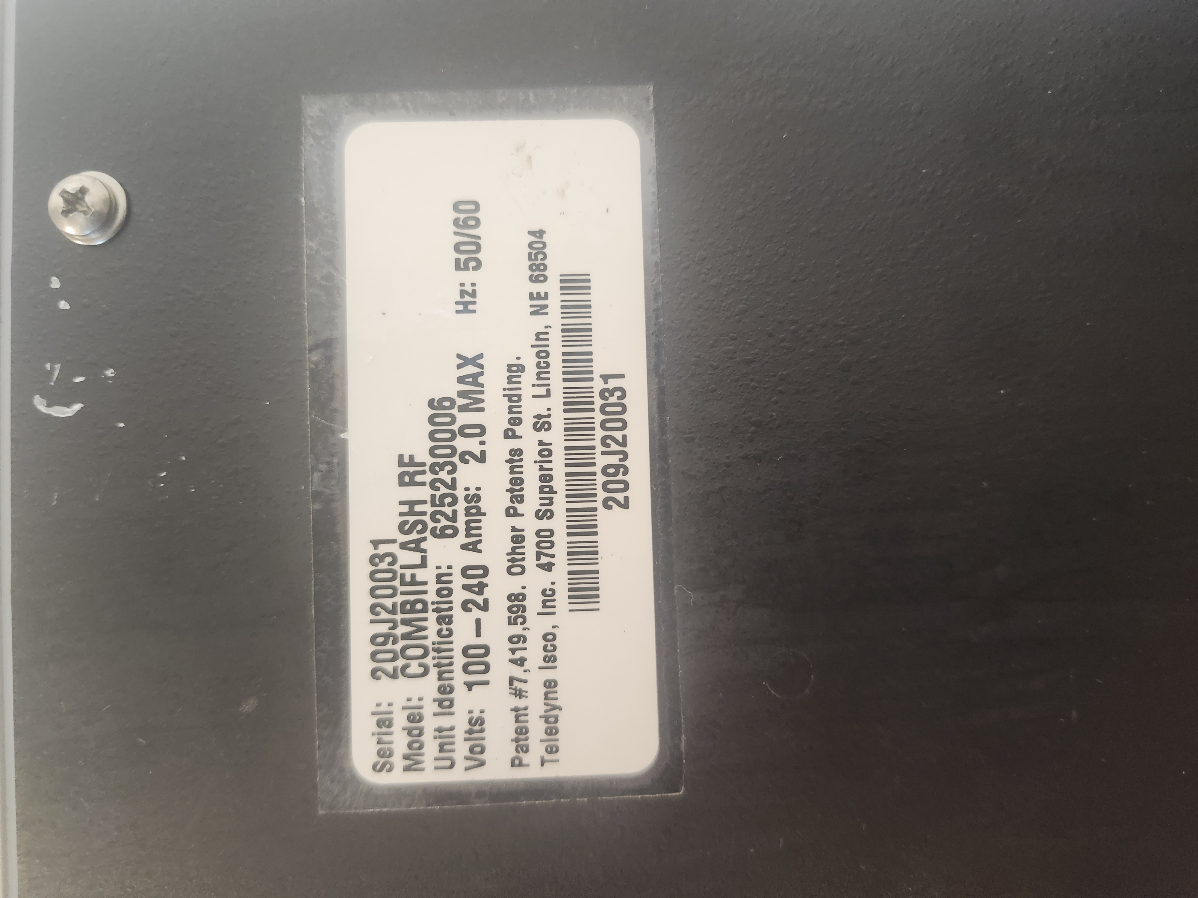 Teledyne Isco CombiFlash Rf Flash Chromatography System - Tested, No Racks