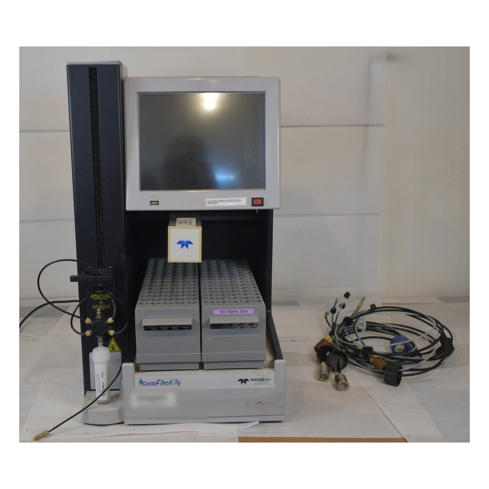 Teledyne Isco CombiFlash Rf Flash Chromatography System w/ Racks + Lines