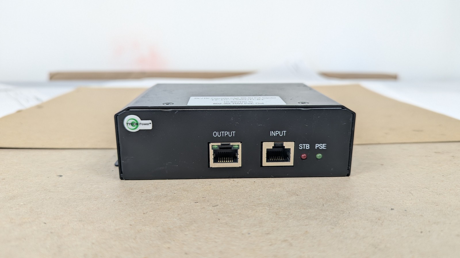 Tycon TP-DC-1256GD-BT 802.3bt PoE Injector DC-DC Converter 56V 70W Bench Tested