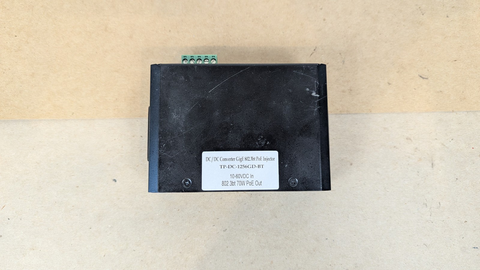 Tycon TP-DC-1256GD-BT 802.3bt PoE Injector DC-DC Converter 56V 70W Bench Tested