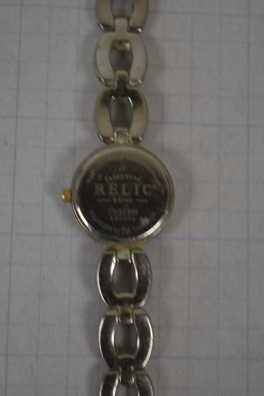 Relic Women's Two-Tone Bracelet Watch Silver Gold Roman Numeral Quartz Dress