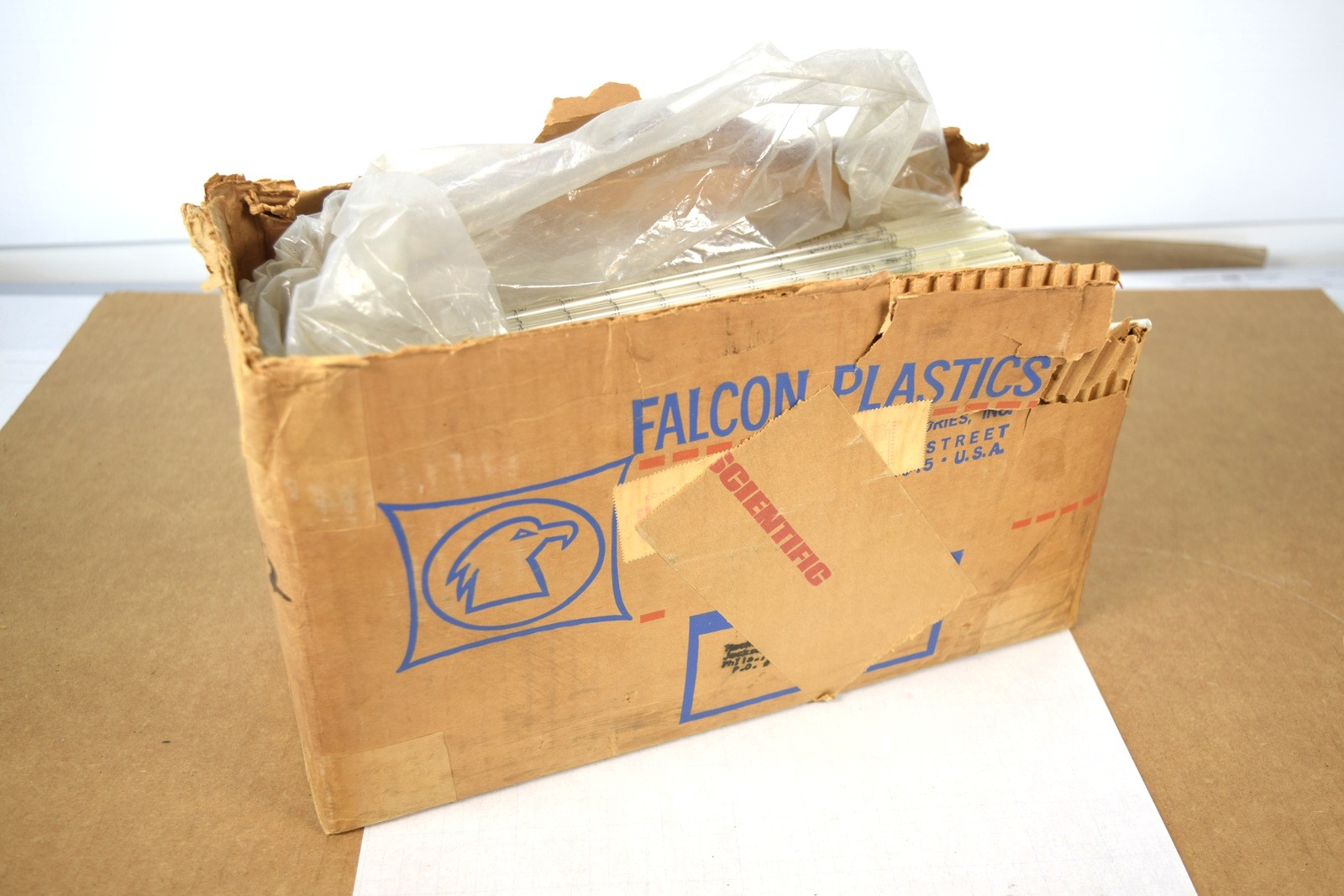 Falcon Plastics 7518 Serological Pipet 1mL in 1/10 mL Bulk ~1000 pcs NON-STERILE
