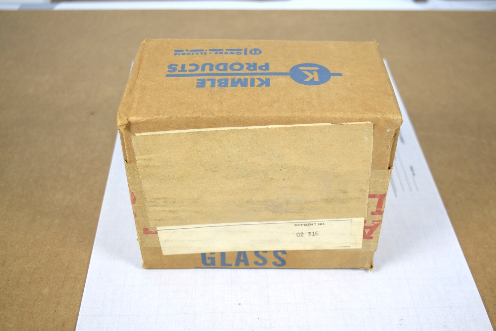 Vintage Kimble Kimax 45176 Centrifuge Tube 13mL SEALED Factory Box of 12 NOS