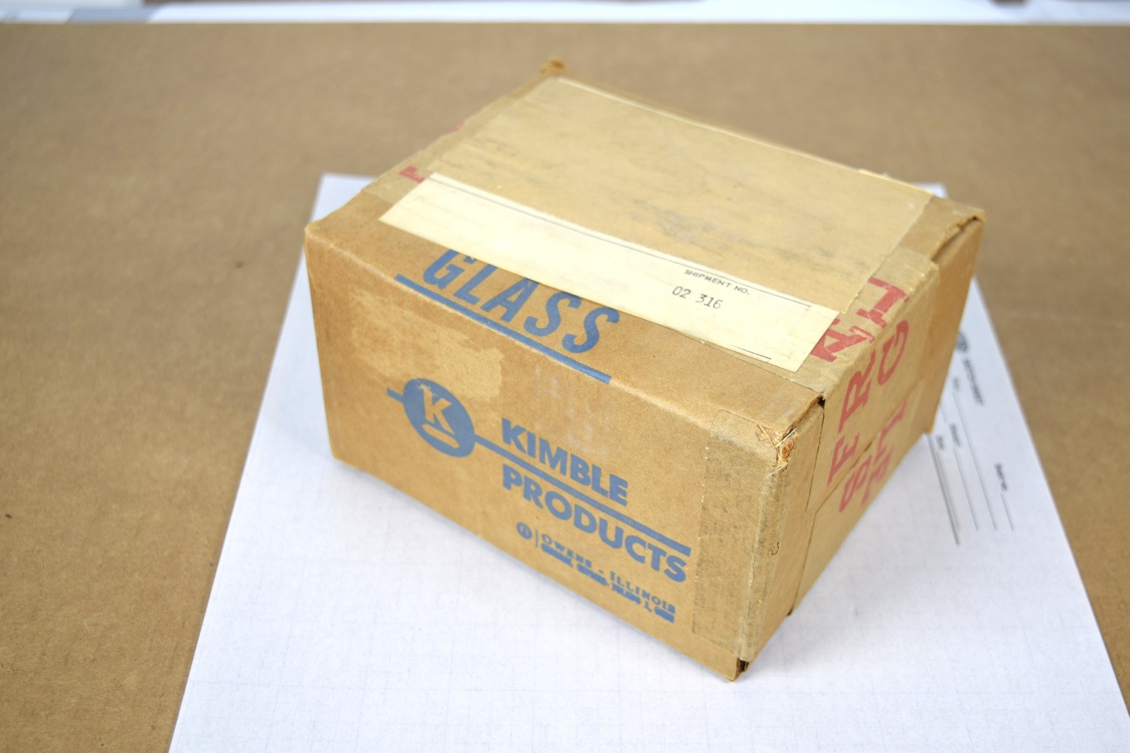 Vintage Kimble Kimax 45176 Centrifuge Tube 13mL SEALED Factory Box of 12 NOS
