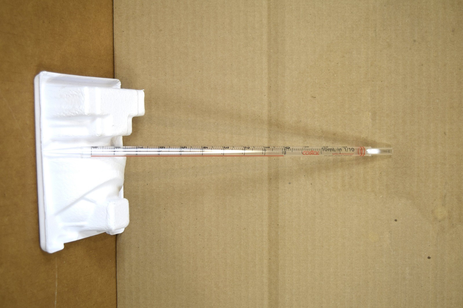 Costar 10mL in 1/10 Serological Pipet Lot of 35 Polystyrene Open Bag NON-STERILE