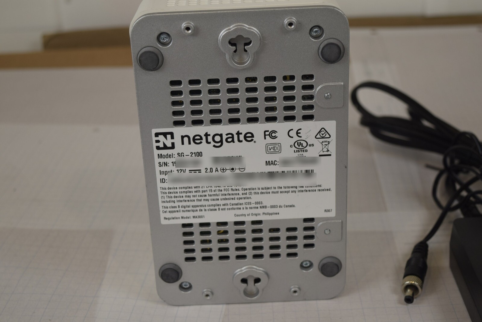 Netgate SG-2100 pfSense Plus 26.07 Firewall VPN Router - Wiped, Fresh Install