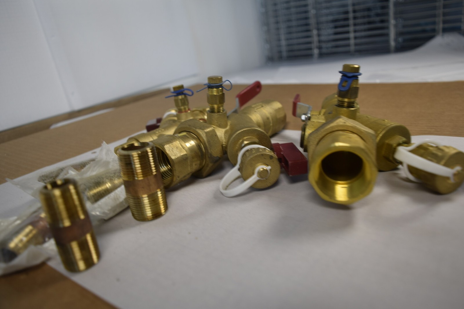 NuTech SV1e 3/4" Combination Strainer Ball Valve Union Y-Strainer 600 WOG NOS