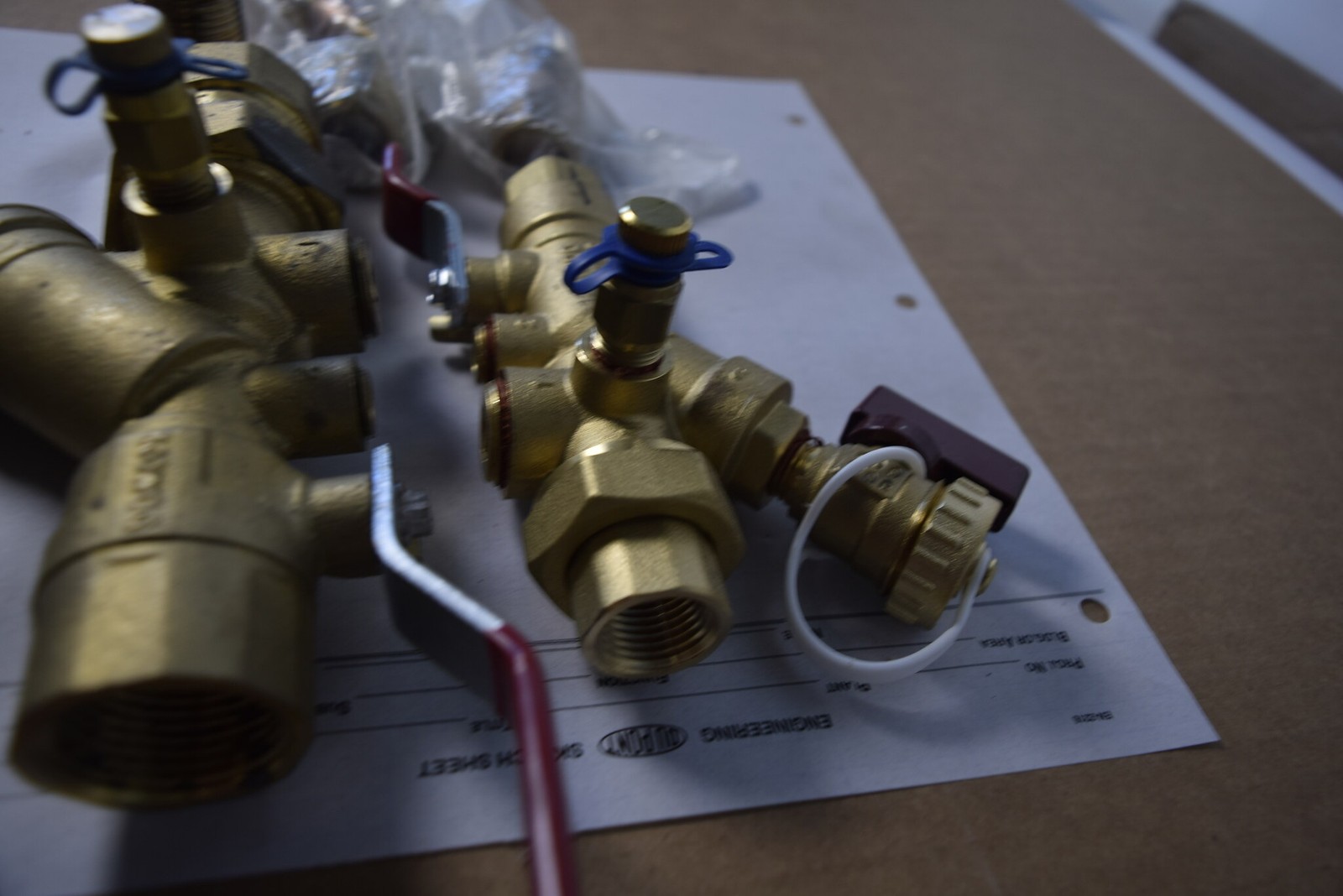 NuTech SV1e 3/4" Combination Strainer Ball Valve Union Y-Strainer 600 WOG NOS