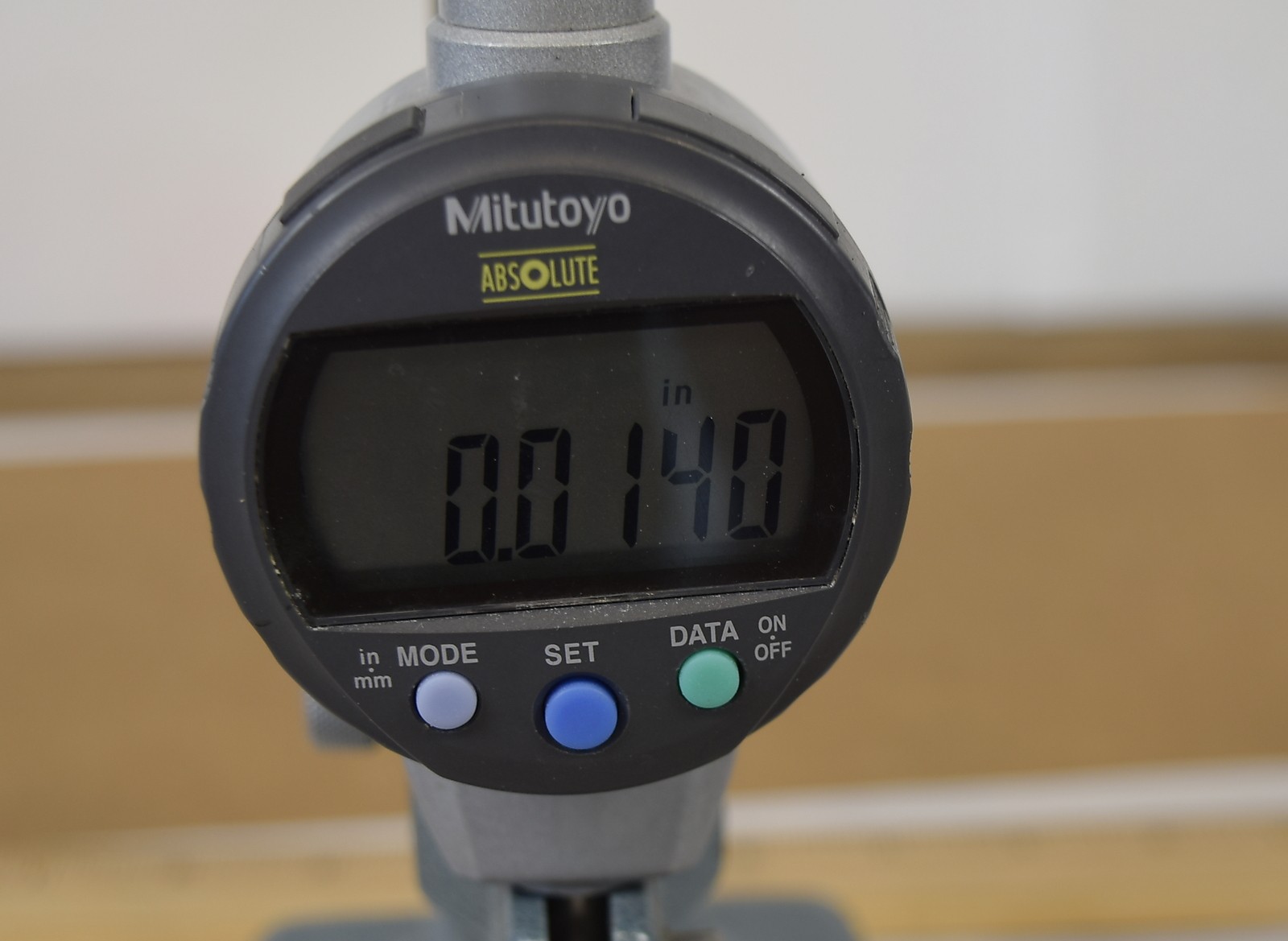 Mitutoyo 543-476B ID-C1025EXB Indicator + 7004 Comparator Stand 1" TESTED SET