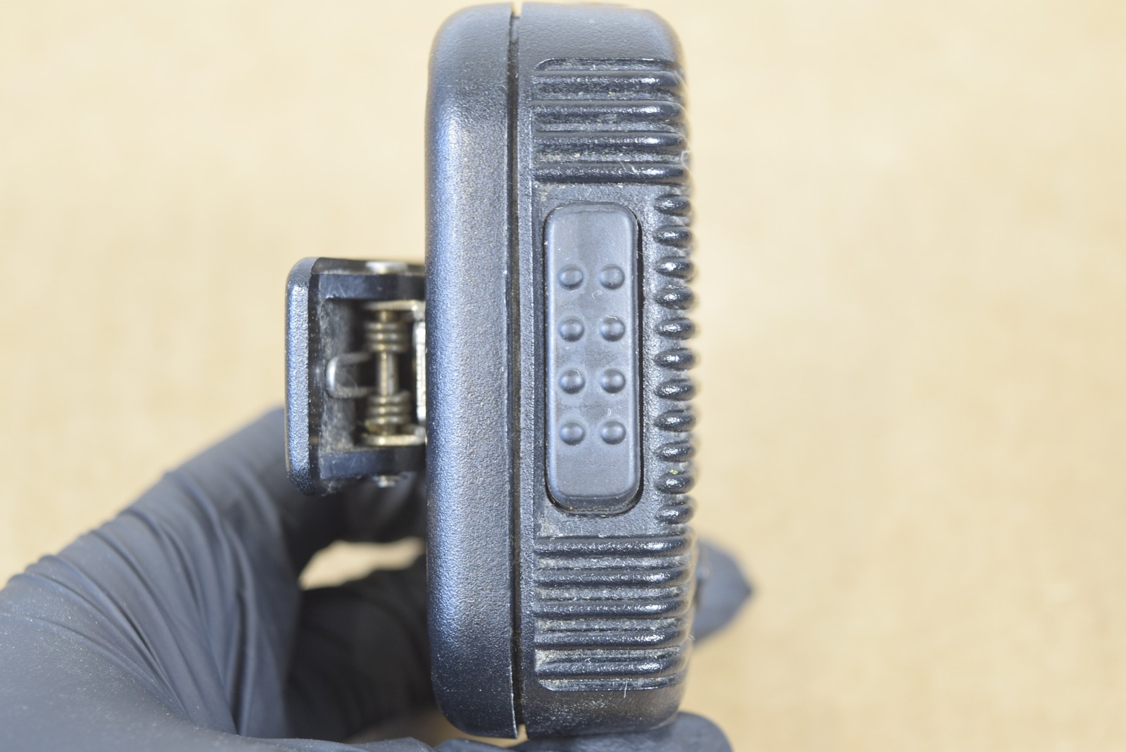 M/A-COM Harris KRY101 Remote Speaker Mic for P7200 Radio - PTT Tested
