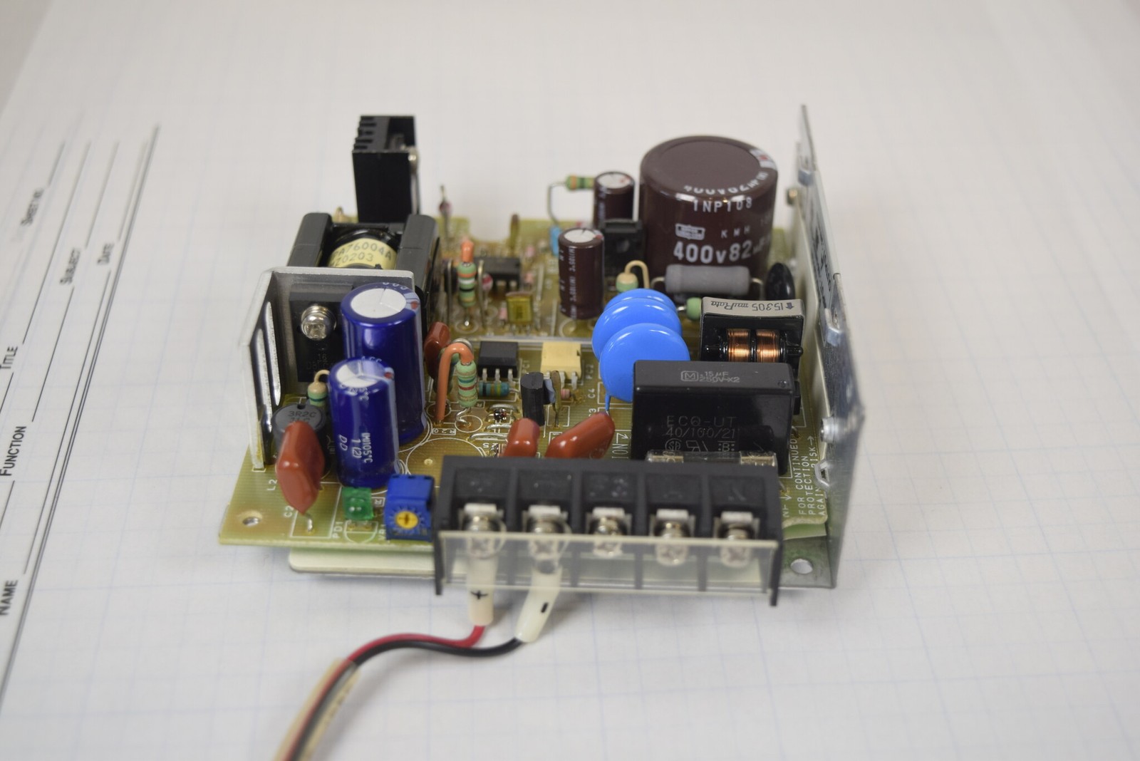 Agilent G1379A Degasser Power Supply RWS15A-24 w Power Switch - Tested Working