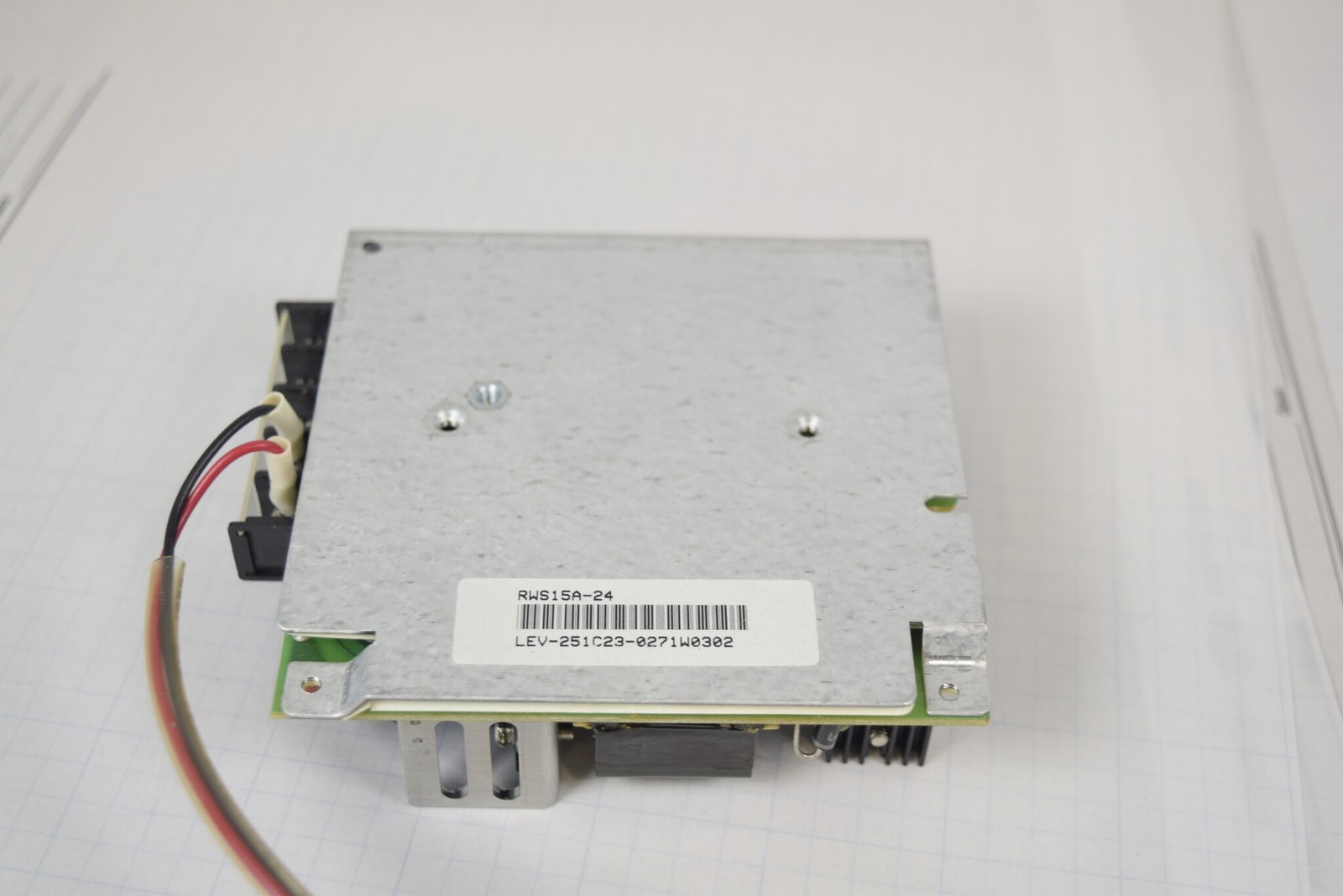 Agilent G1379A Degasser Power Supply RWS15A-24 w Power Switch - Tested Working