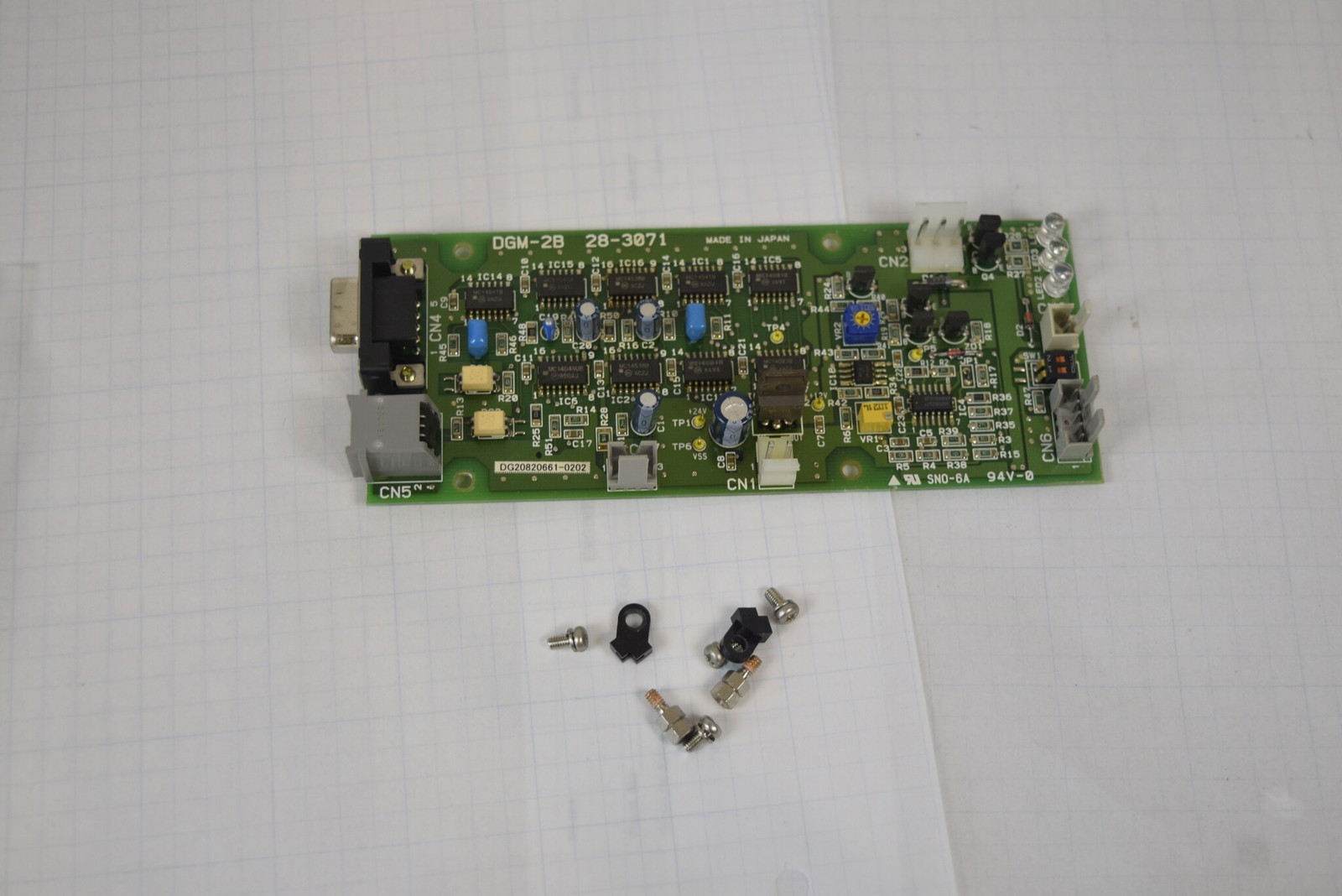 Agilent G1379A Micro Degasser Main Board DGM-2B 28-3071 ERC - As-Is / For Parts