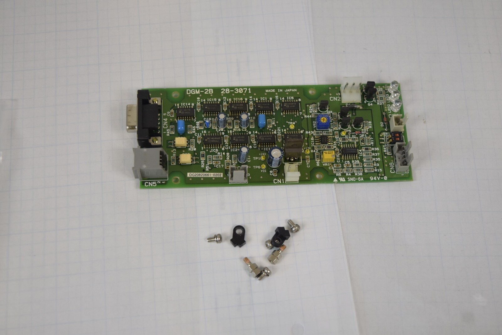 Agilent G1379A Micro Degasser Main Board DGM-2B 28-3071 ERC - As-Is / For Parts