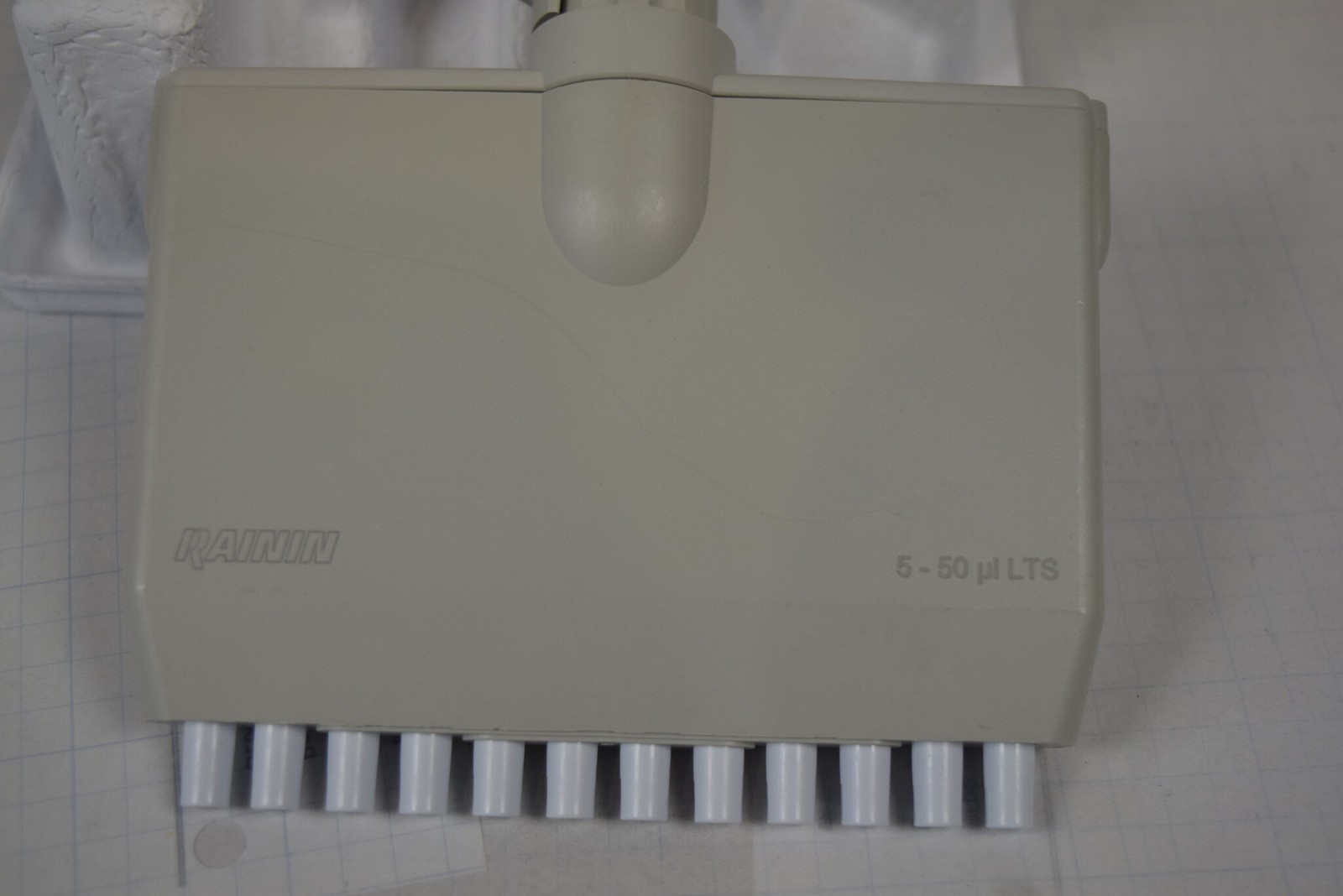 Rainin Pipet-Lite L12-50 12-Channel 5-50uL LTS Manual Multichannel Pipette