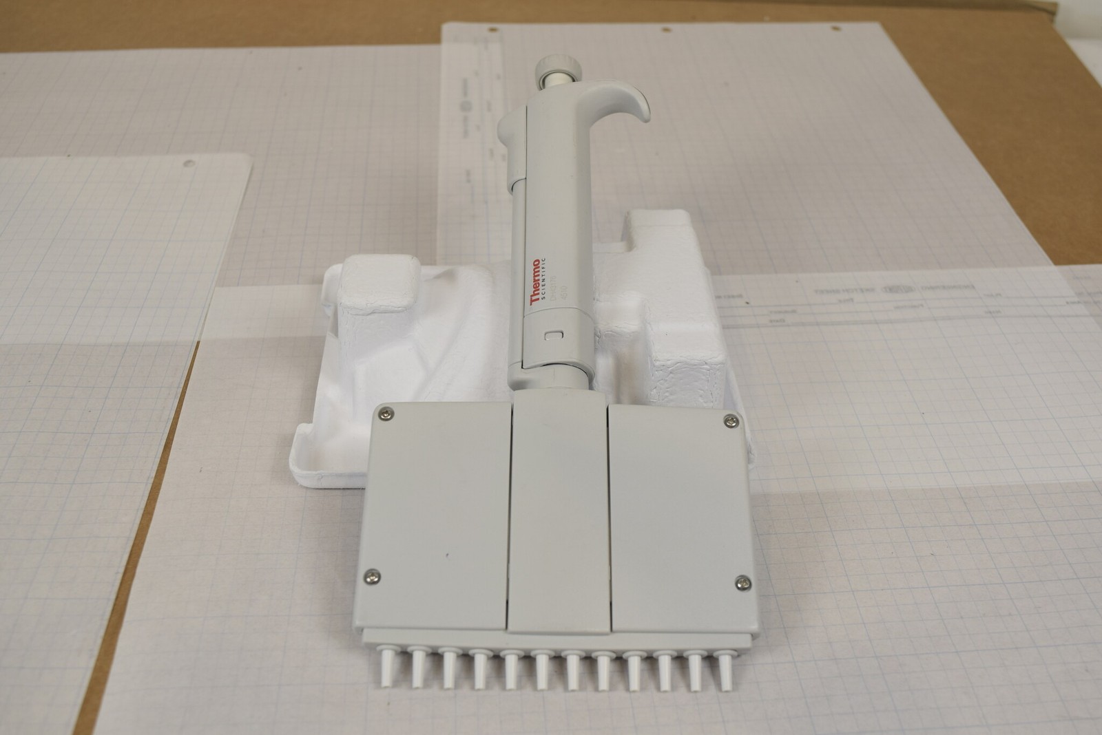Thermo Finnpipette 4510 12-Channel 0.5-10uL Manual Multichannel Pipette