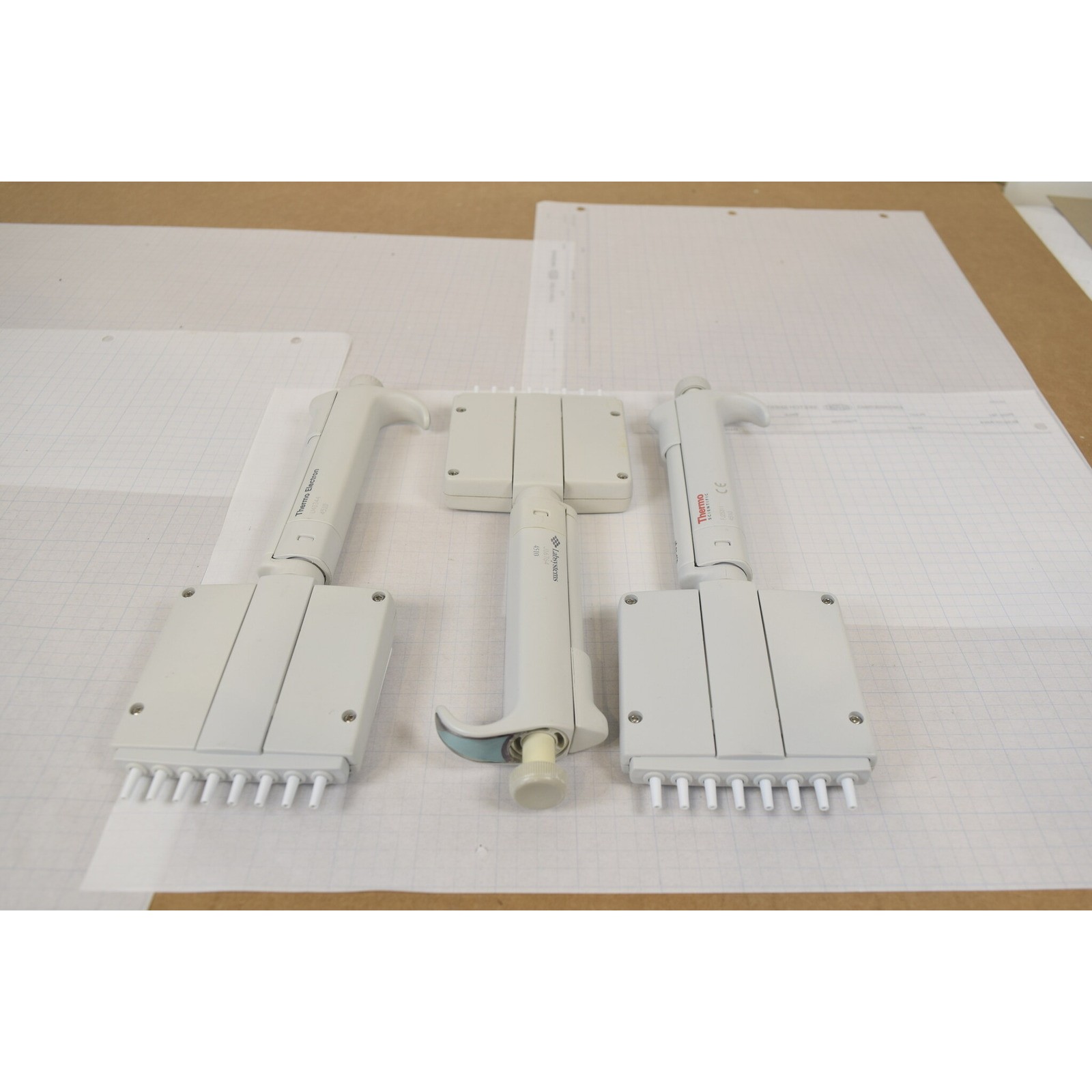 Finnpipette 4510 8-Channel 0.5-10uL Manual Multichannel Thermo Labsystems