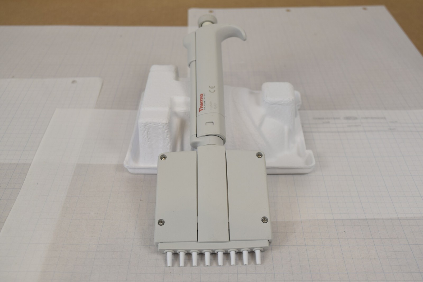 Finnpipette 4510 8-Channel 0.5-10uL Manual Multichannel Thermo Labsystems