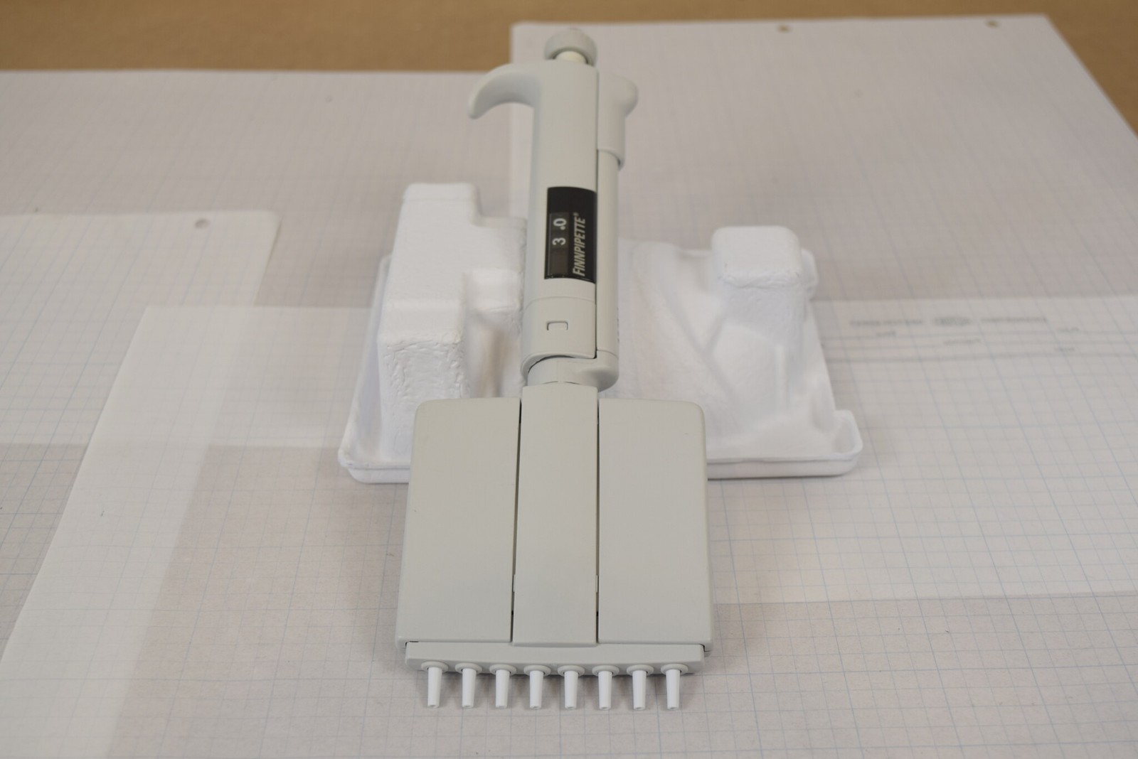 Finnpipette 4510 8-Channel 0.5-10uL Manual Multichannel Thermo Labsystems