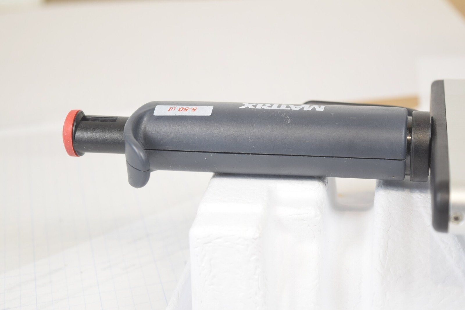 Matrix 12-Channel 5-50uL Manual Multichannel Pipette Aluminum Head