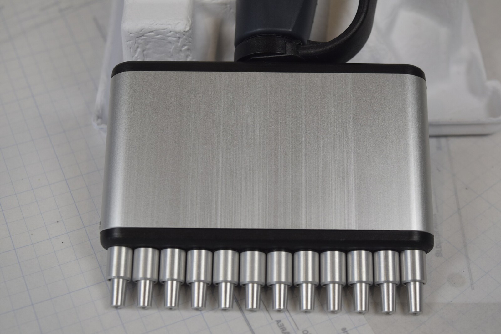 Matrix 12-Channel 5-50uL Manual Multichannel Pipette Aluminum Head