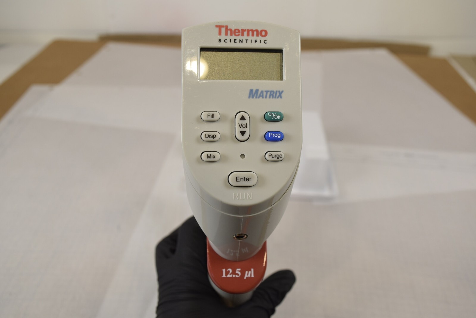 Thermo Matrix 12-Channel 0.5-12.5uL Electronic Pipette - Tested, No Charger