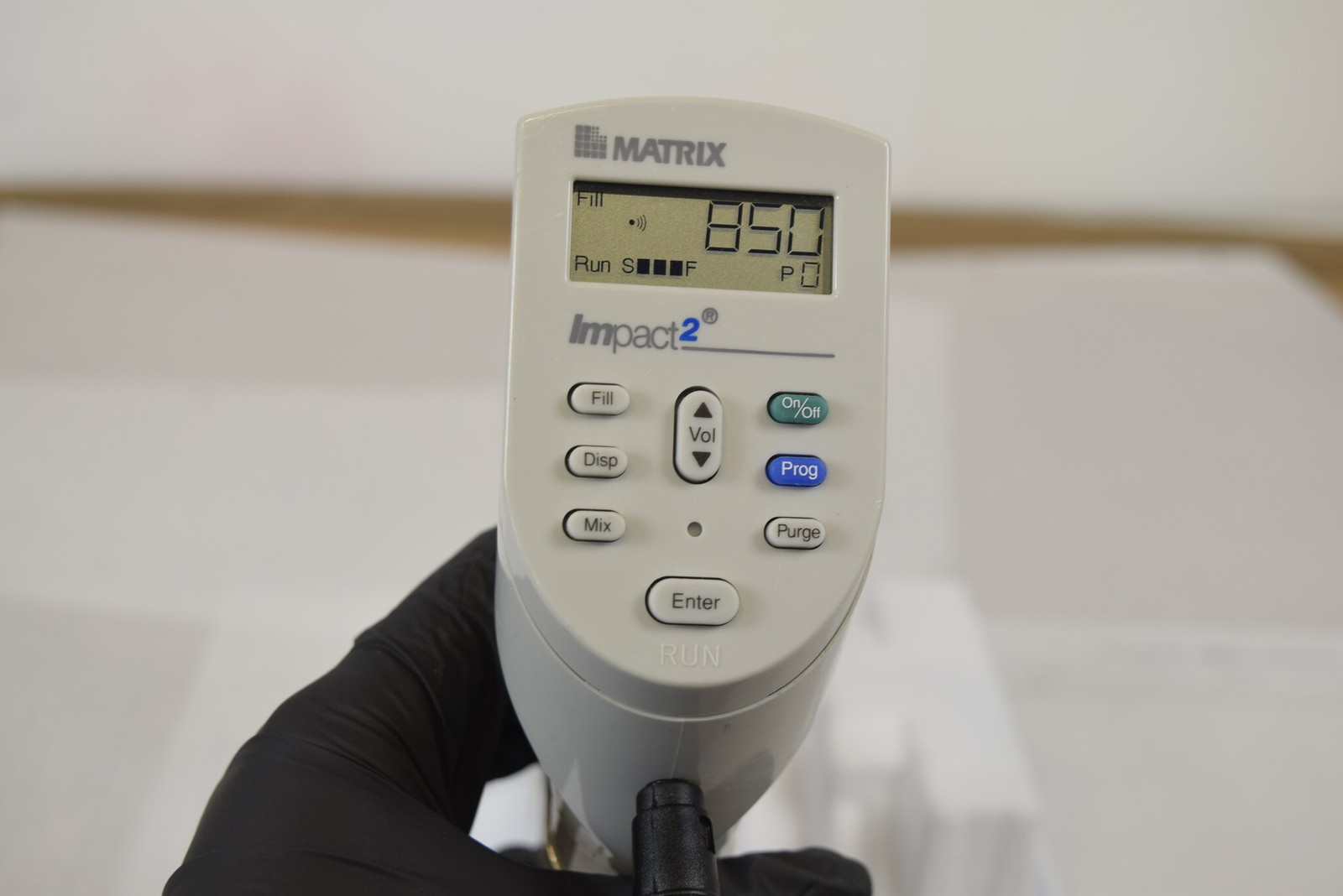 Matrix Impact2 12-Channel 850uL Electronic Pipette - Slight Grind, For Parts