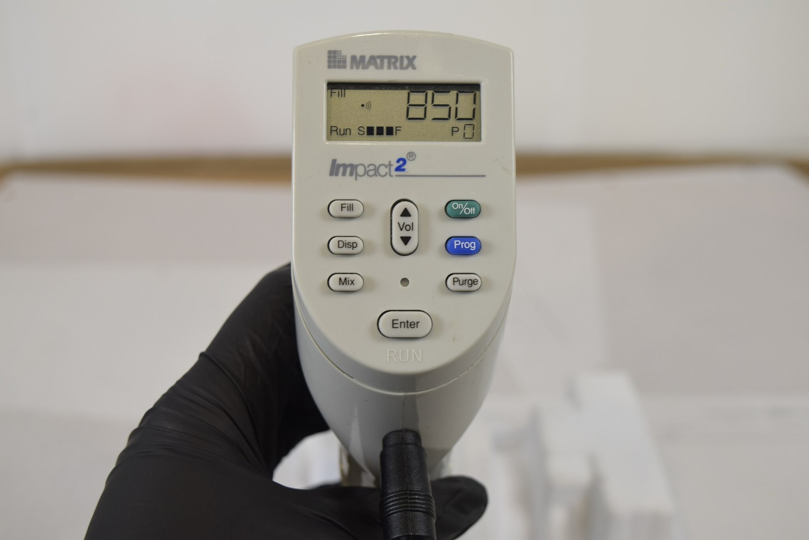 Matrix Impact2 12-Channel 850uL Electronic Pipette - Slight Grind, For Parts