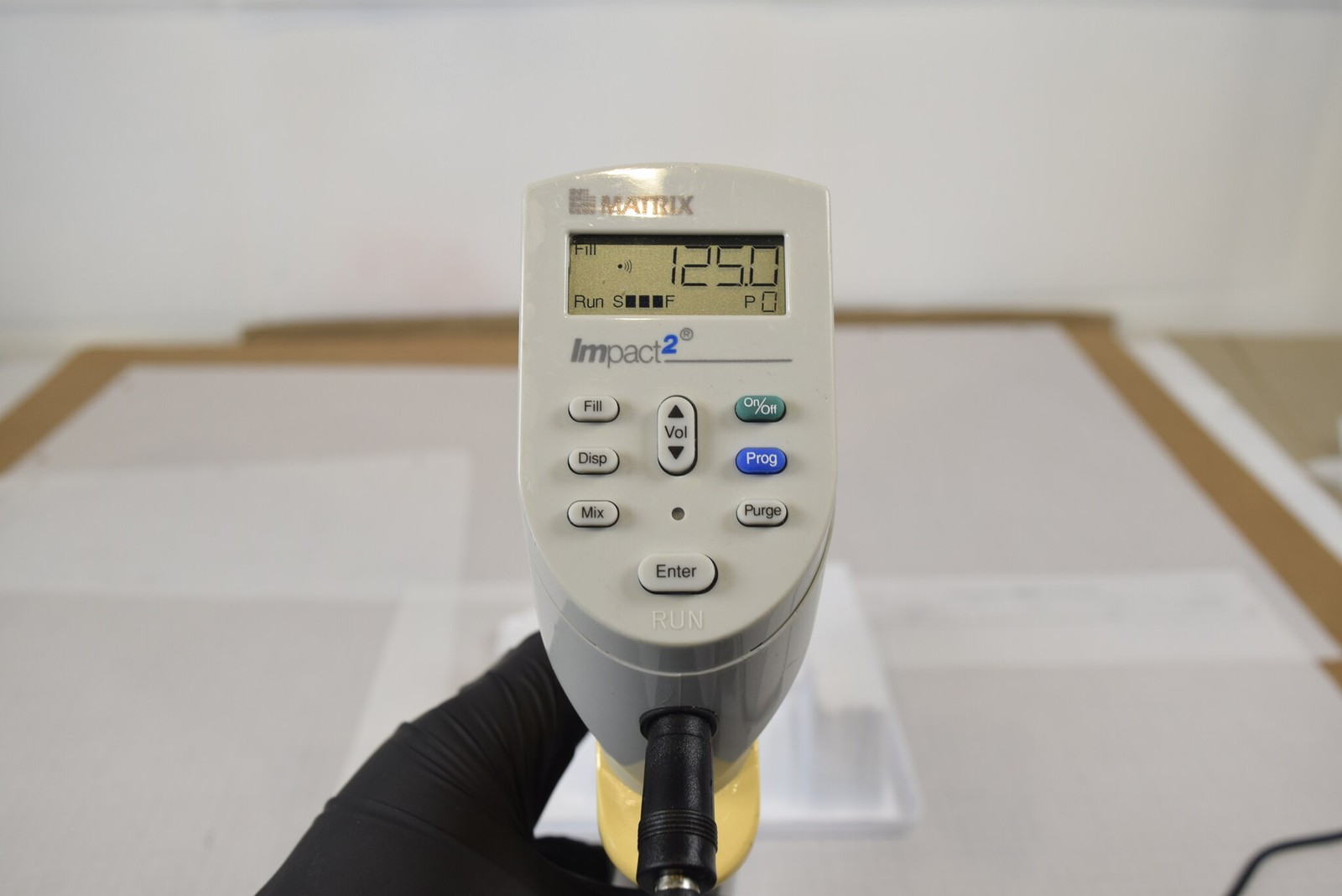 Matrix Impact2 16-Channel 125uL Electronic Pipette - Bench Tested, No Charger