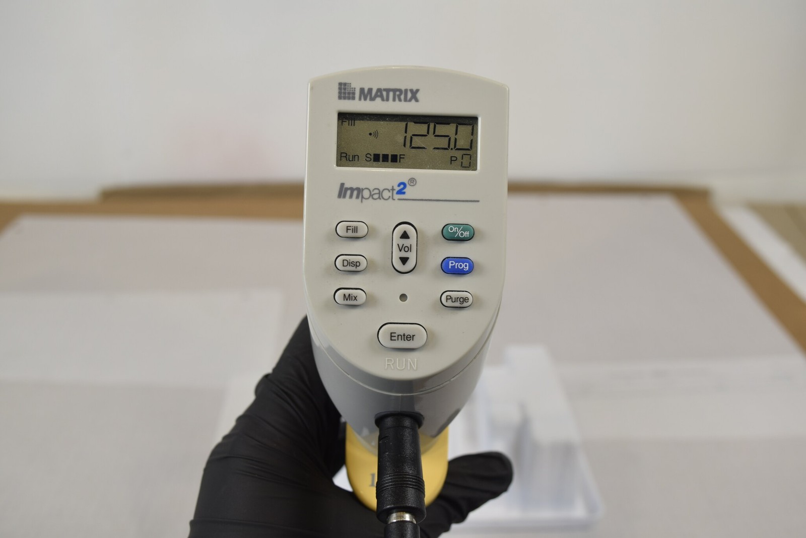 Matrix Impact2 16-Channel 125uL Electronic Pipette - Bench Tested, No Charger