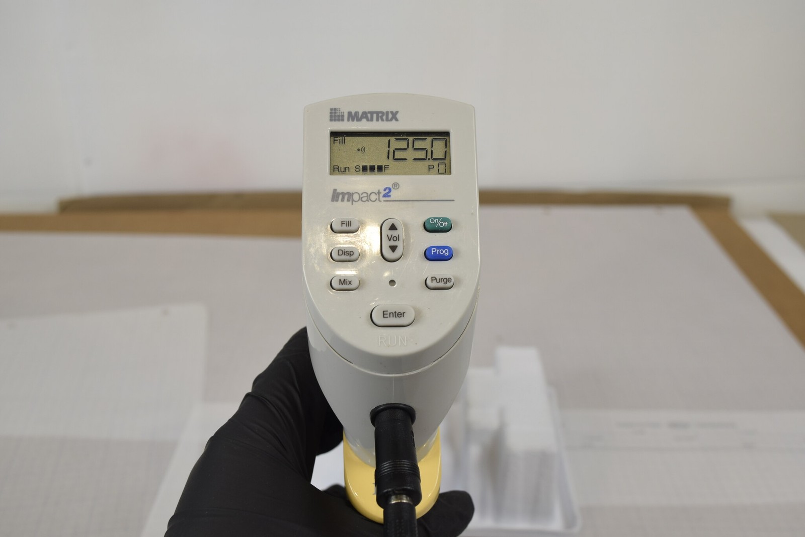 Matrix Impact2 16-Channel 125uL Electronic Pipette - Bench Tested, No Charger
