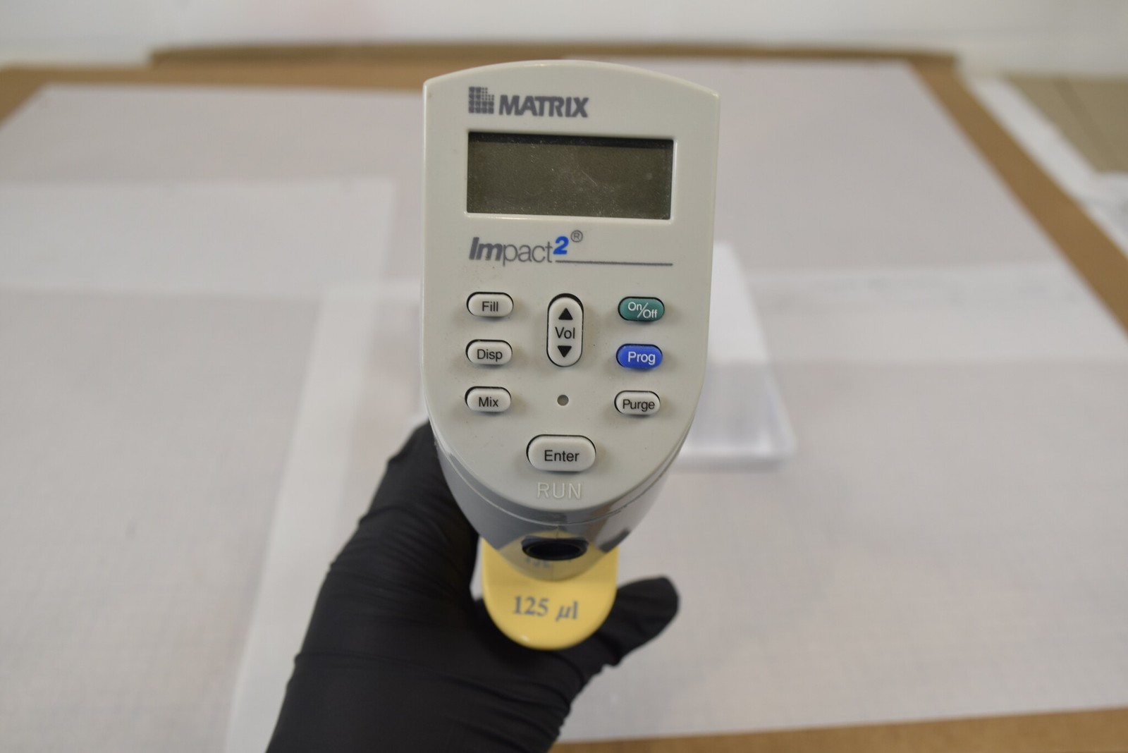 Matrix Impact2 16-Channel 125uL Electronic Pipette - Bench Tested, No Charger