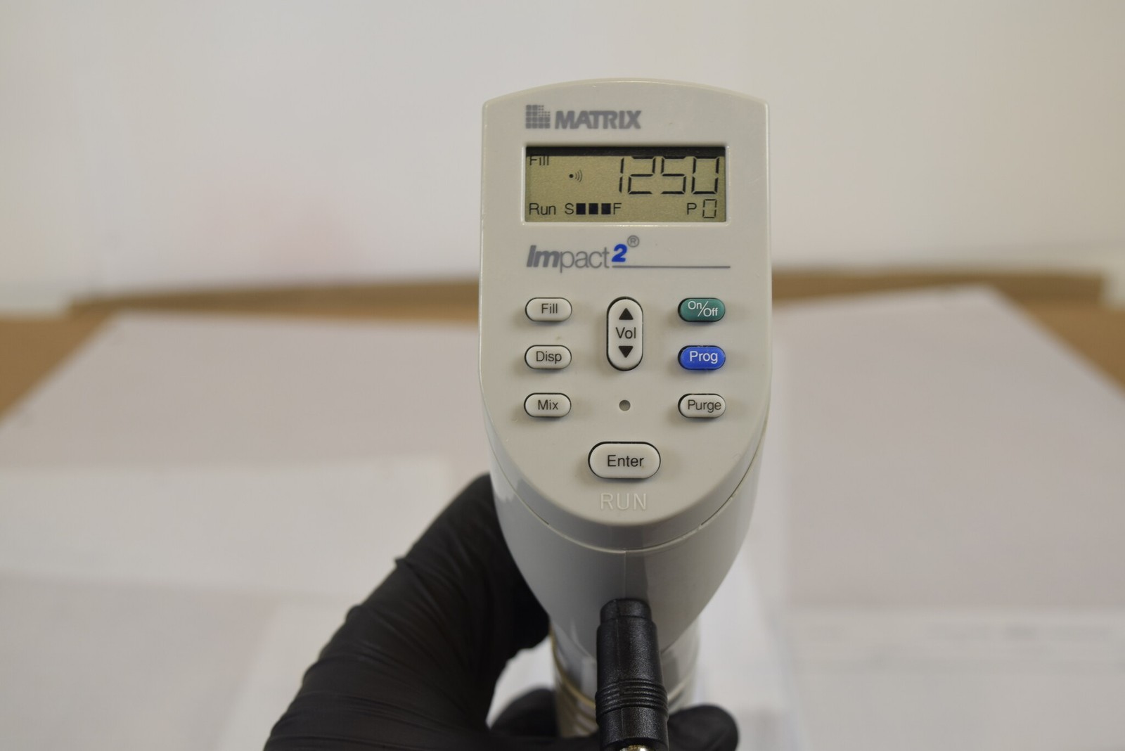 Matrix Impact2 8-Channel 1250uL Adjustable Spacing Pipette - Grinds, For Parts