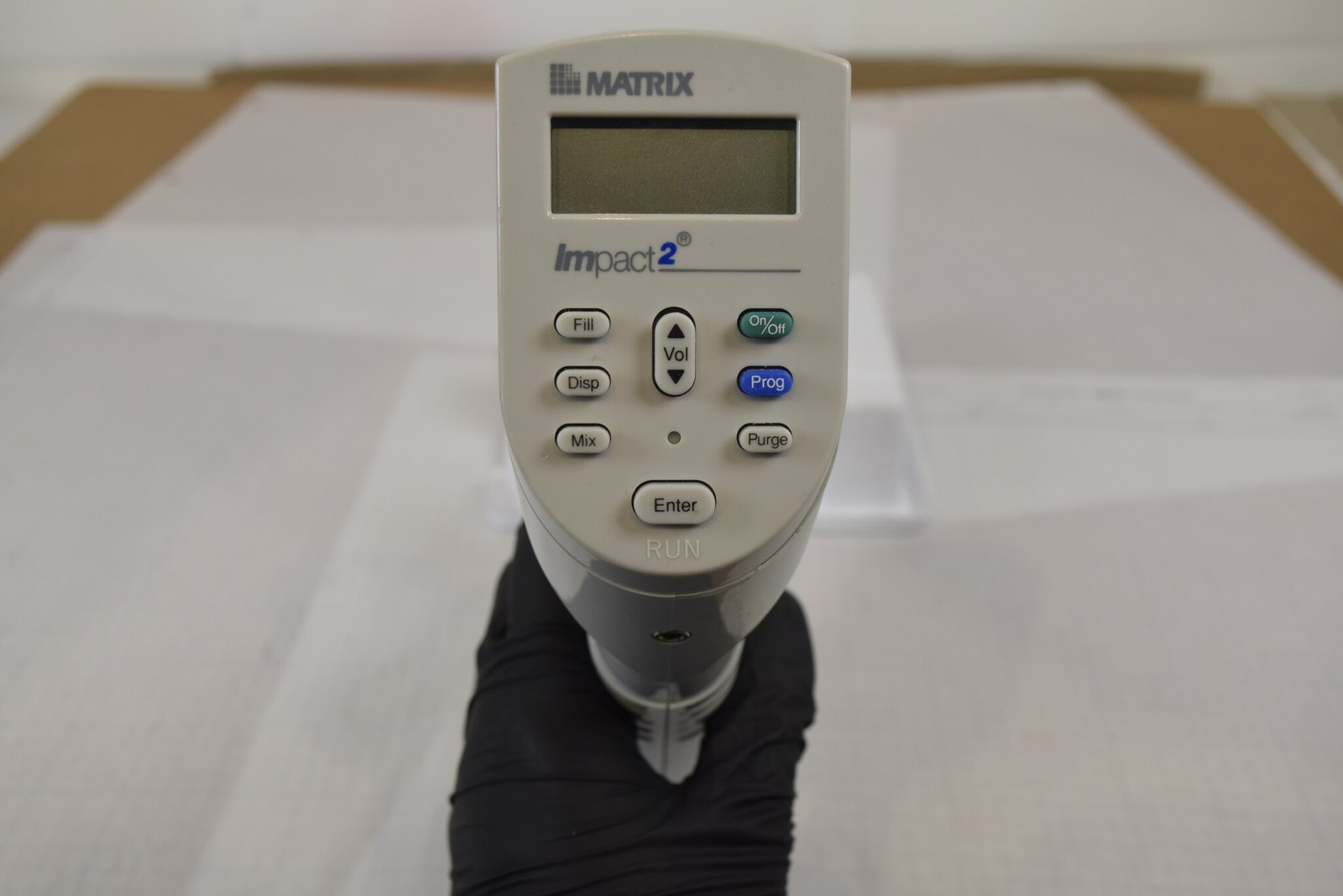 Matrix Impact2 8-Channel 1250uL Adjustable Spacing Pipette - Grinds, For Parts