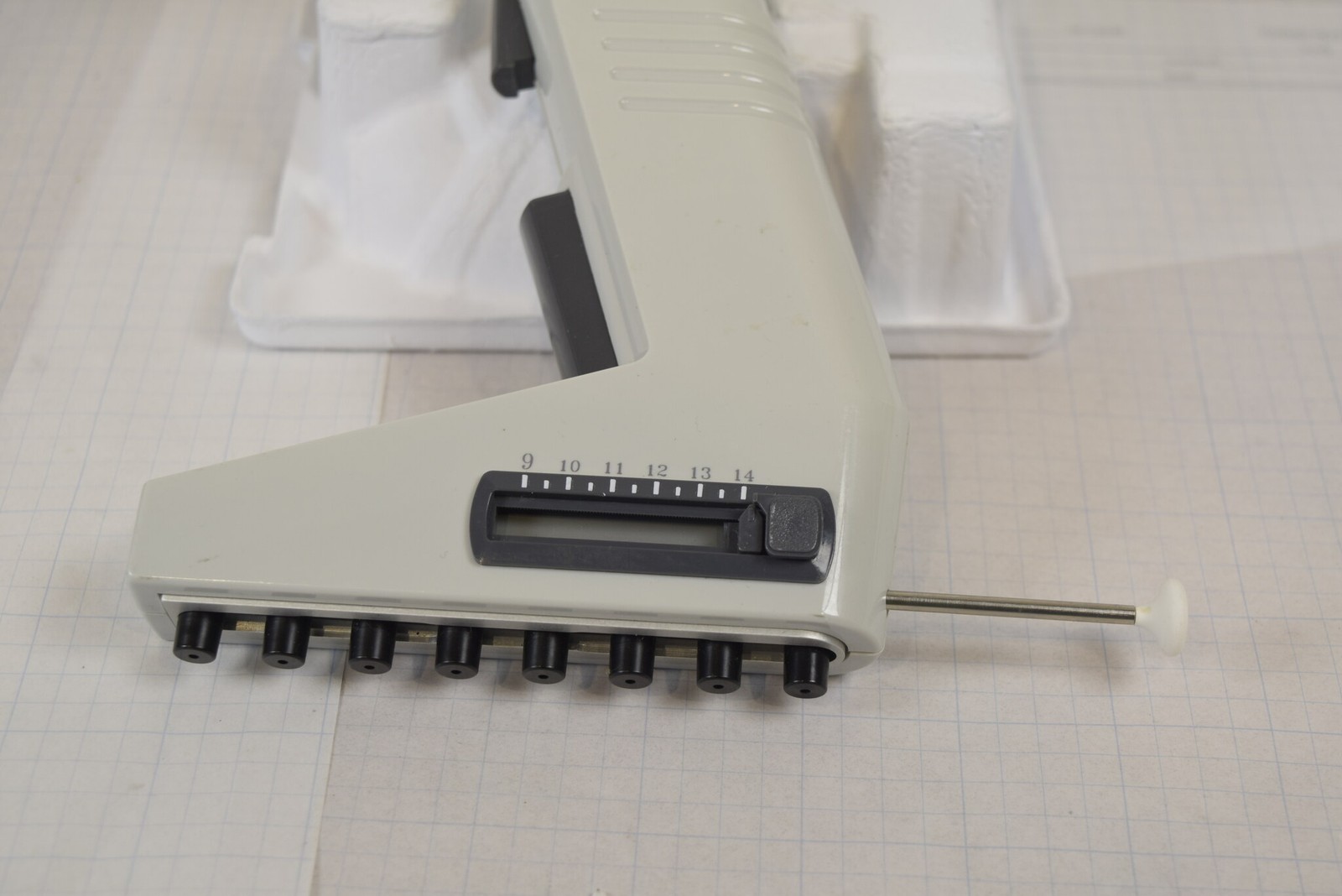 Matrix Impact2 8-Channel 1250uL Adjustable Spacing Pipette - Grinds, For Parts