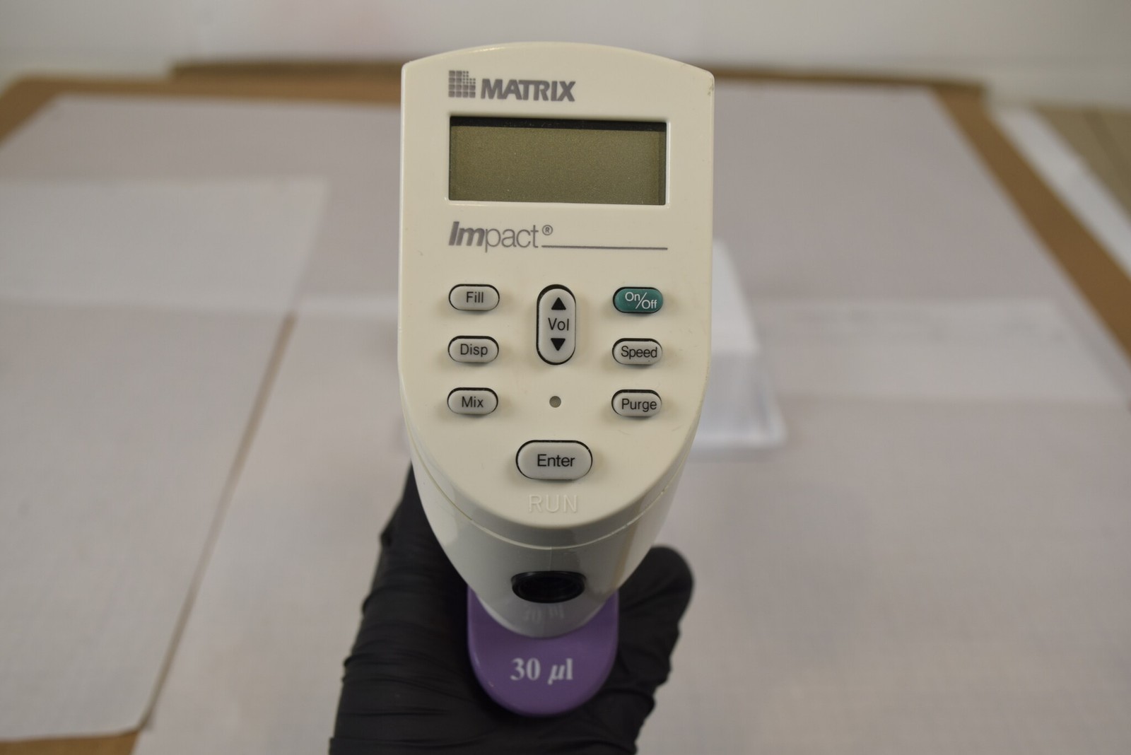 Matrix Impact 16-Channel 30uL Electronic Pipette - First Gen, Tested, No Charger