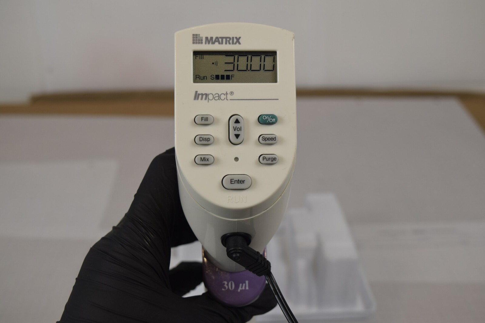 Matrix Impact 16-Channel 30uL Electronic Pipette - First Gen, Tested, No Charger