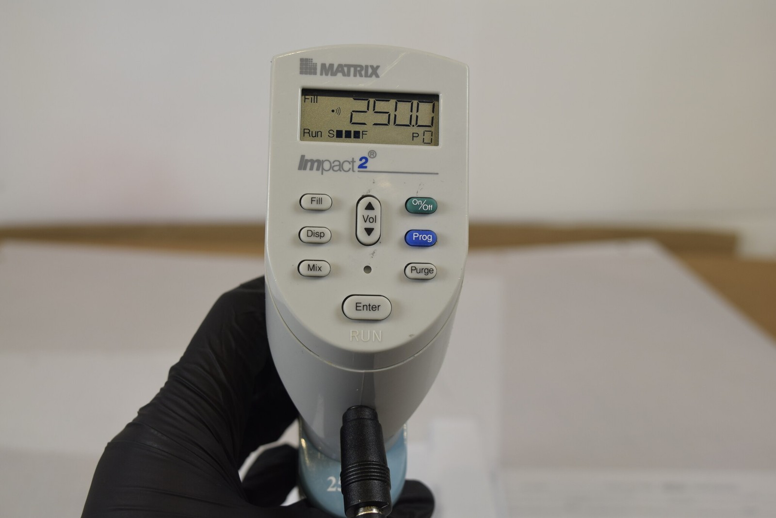 Matrix Impact2 8-Channel 250uL Electronic Pipette - Tested on Mains, No Battery