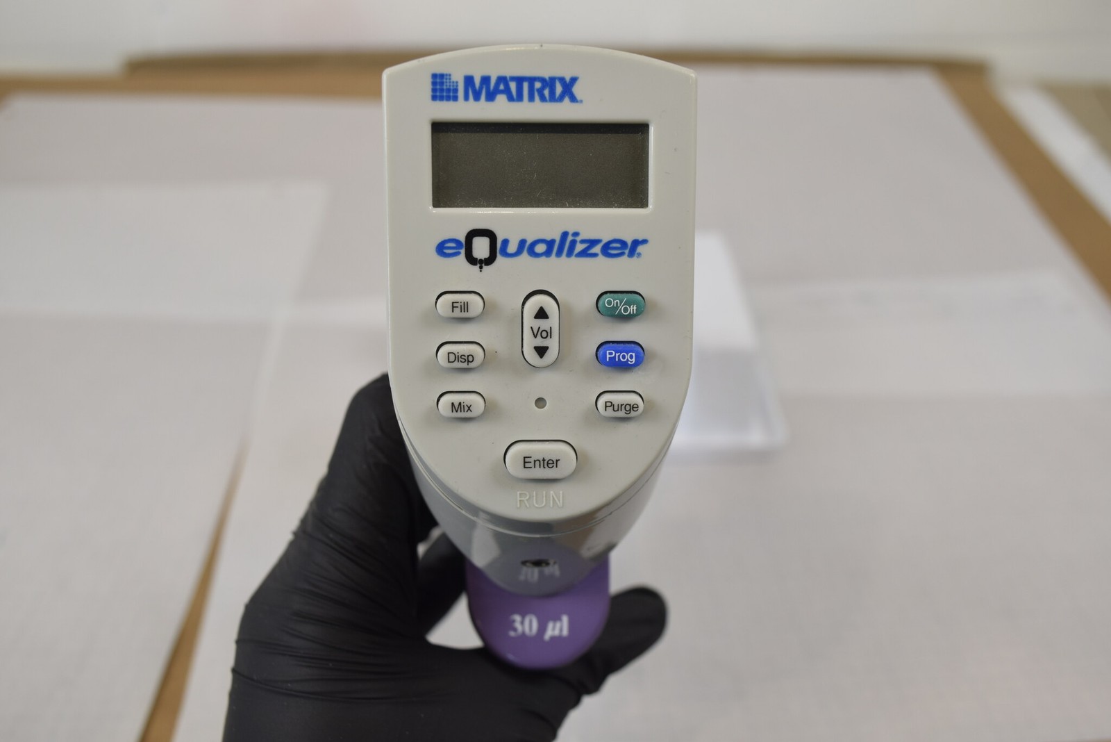 Matrix eQualizer 12-Channel 30uL Electronic Pipette - Spacing Not Working, Parts