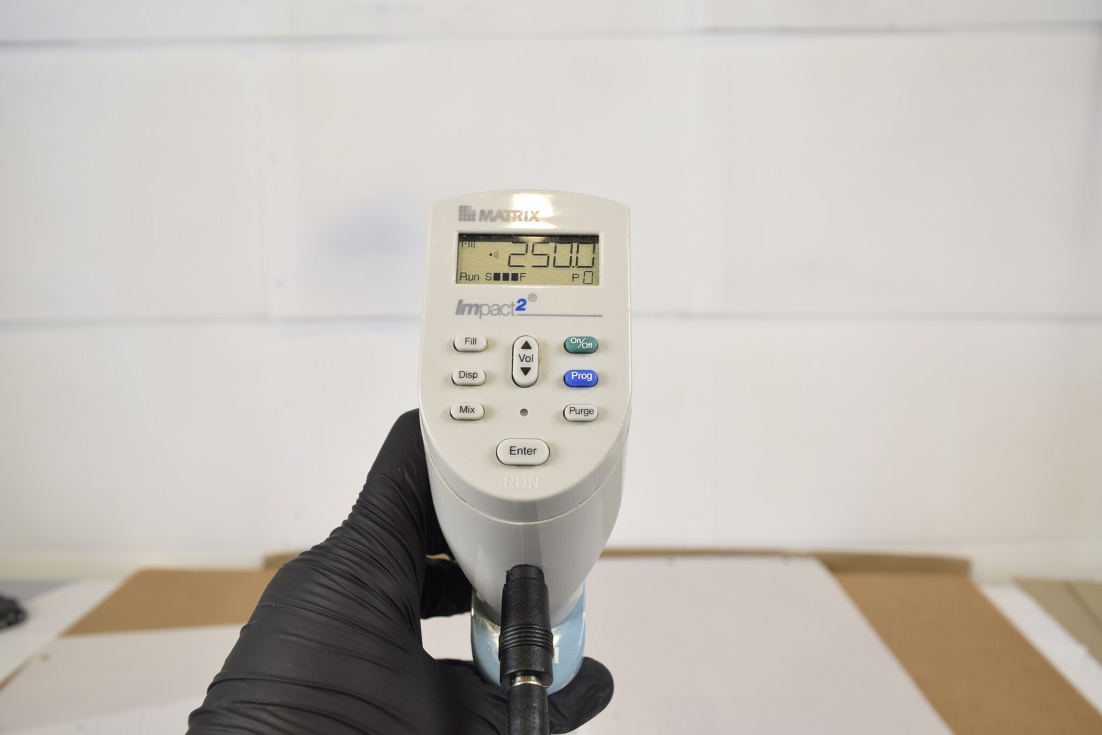 Matrix Impact2 12-Channel 250uL Electronic Pipette + Charger - Tested