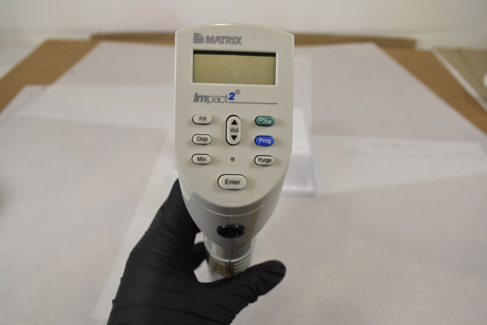 Matrix Impact2 16-Channel Electronic Pipette - No Battery, For Parts or Repair
