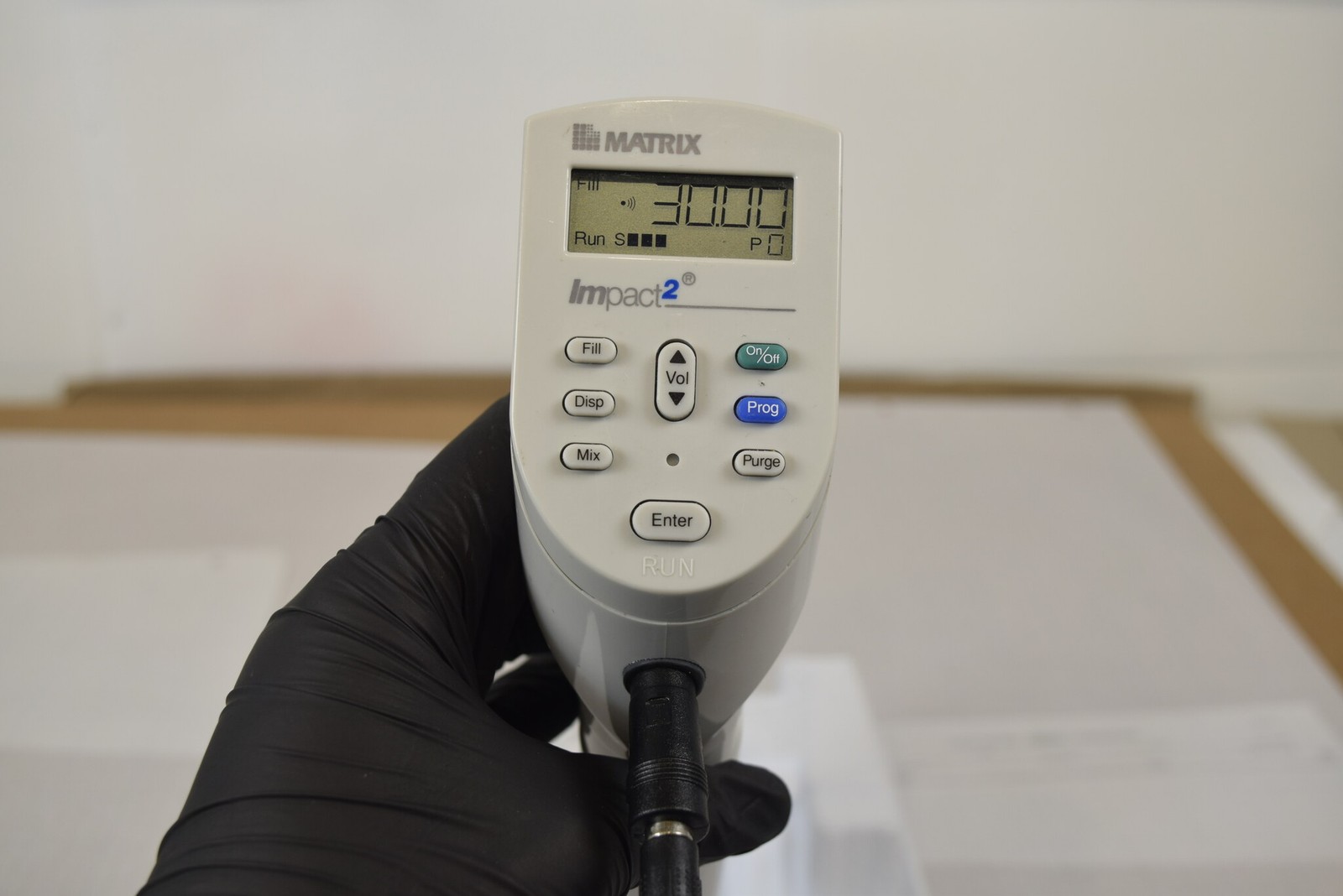 Matrix Impact2 16-Channel 30uL Electronic Pipette - Motor Grinds, For Parts
