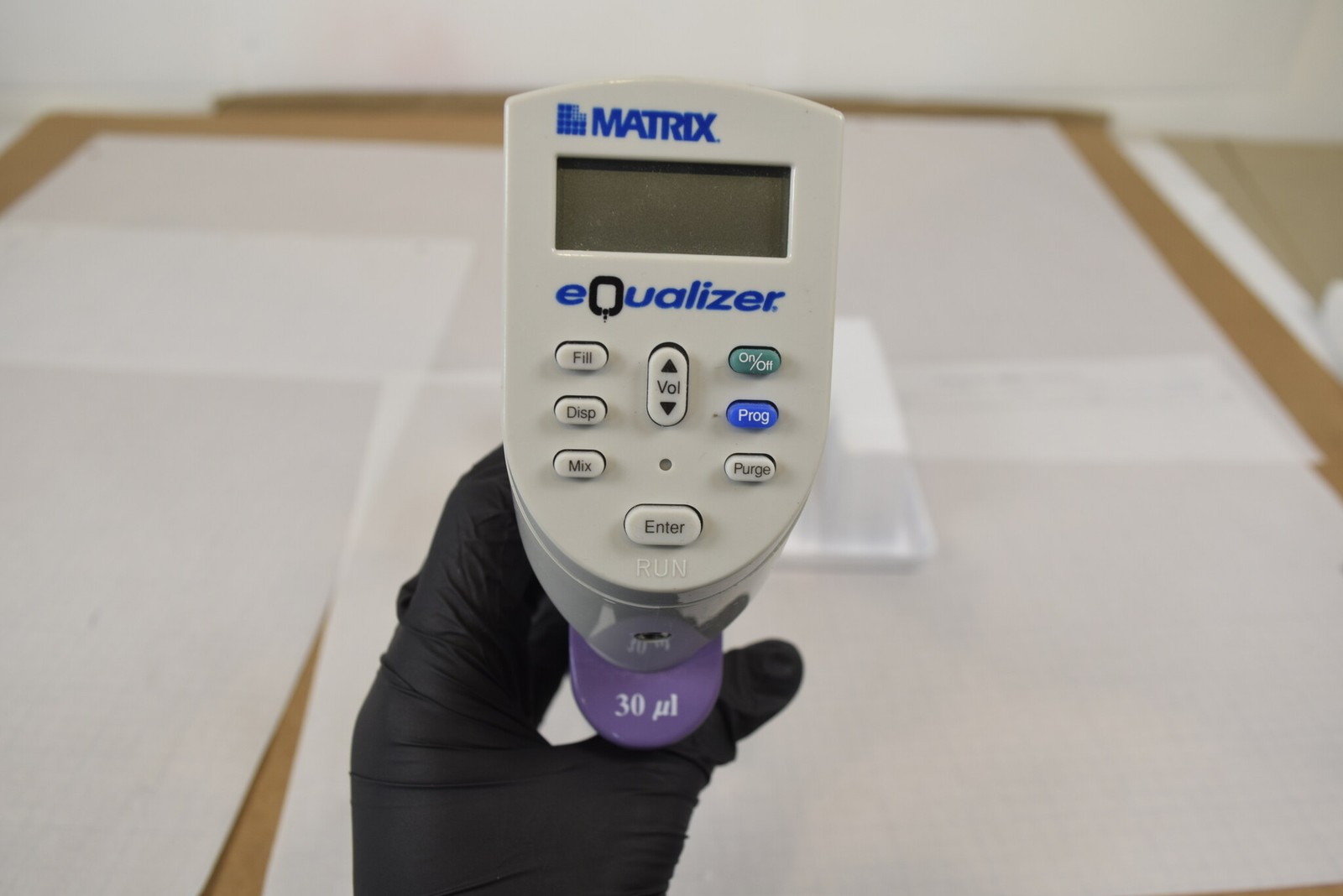 Matrix eQualizer 12-Channel 30uL Electronic Pipette - Dispense Grind, For Parts