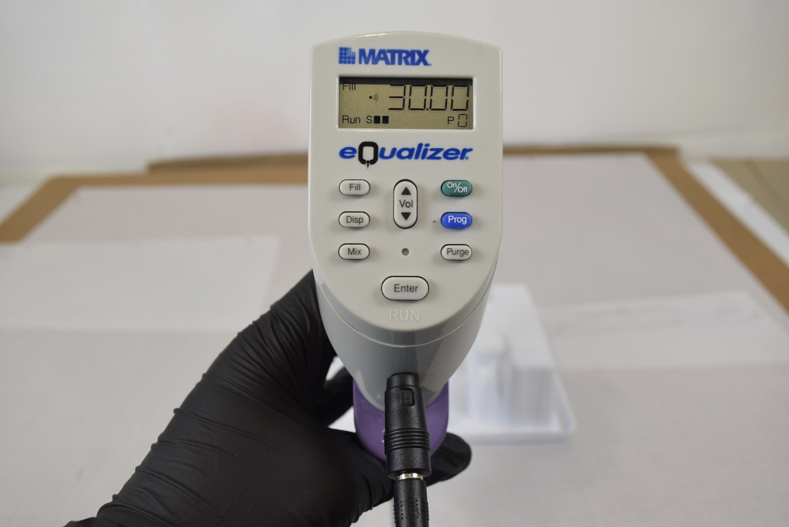 Matrix eQualizer 12-Channel 30uL Electronic Pipette - Dispense Grind, For Parts