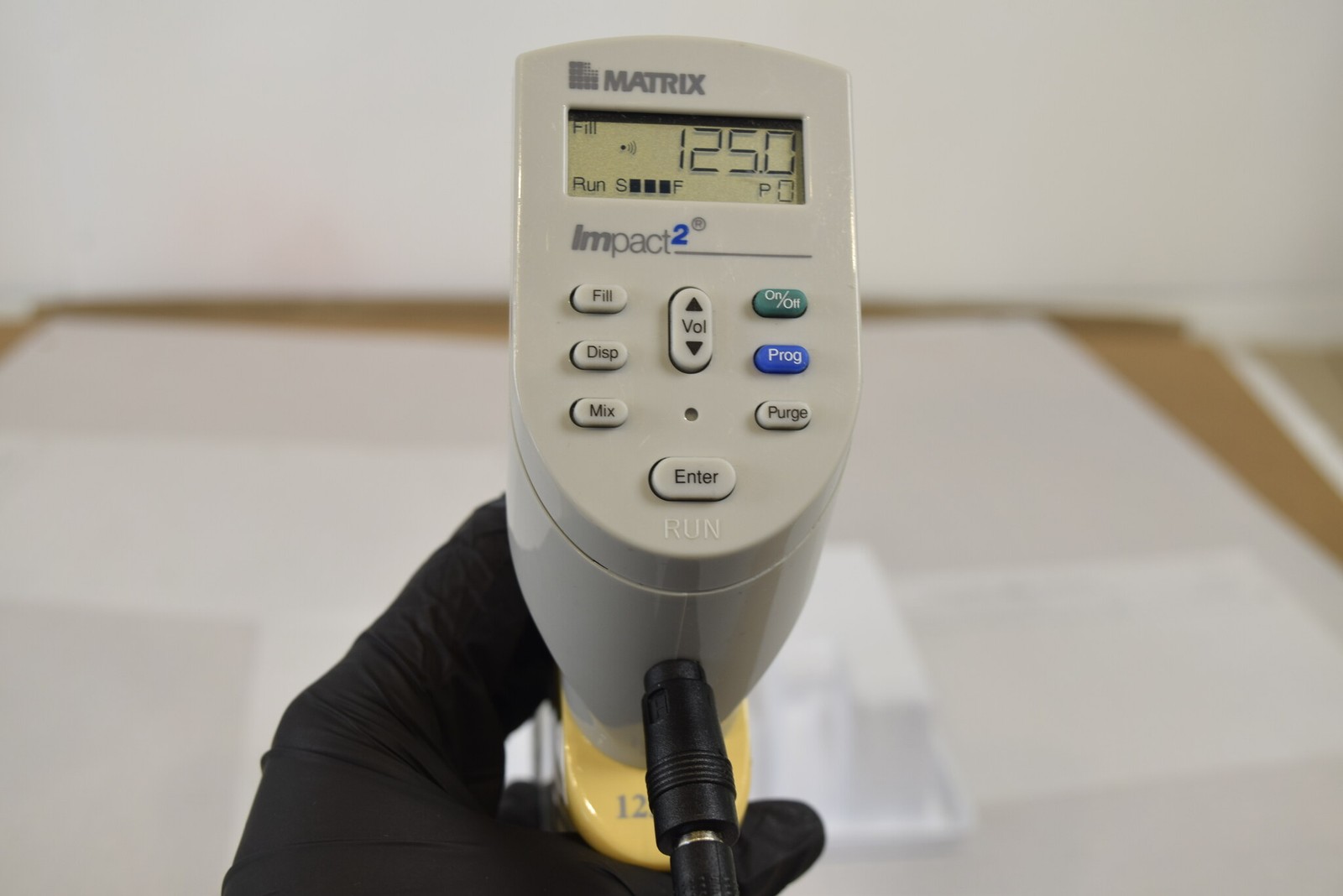 Matrix Impact2 12-Ch 125uL Adjustable Spacing Electronic Pipette + Charger