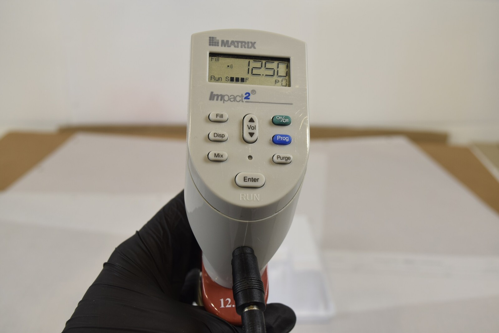 Matrix 8-Channel 0.5-12.5uL Adjustable Spacing Electronic Pipette + Charger