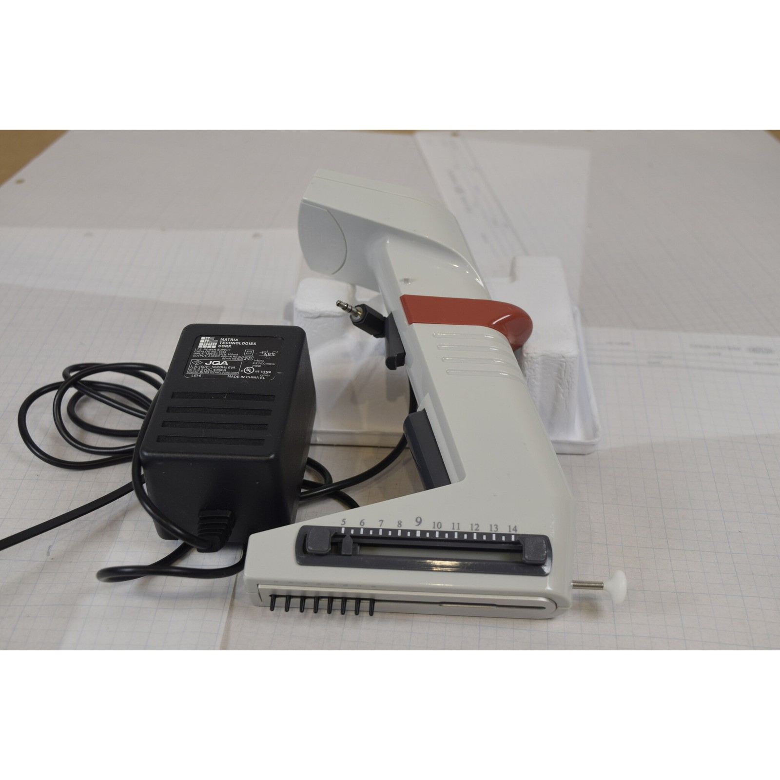 Matrix 8-Channel 0.5-12.5uL Adjustable Spacing Electronic Pipette + Charger