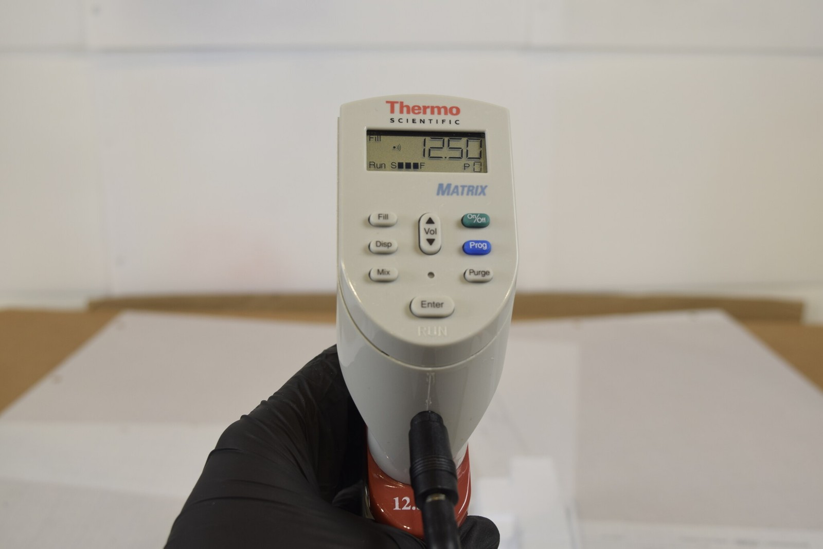 Matrix 8-Channel 0.5-12.5uL Adjustable Spacing Electronic Pipette + Charger