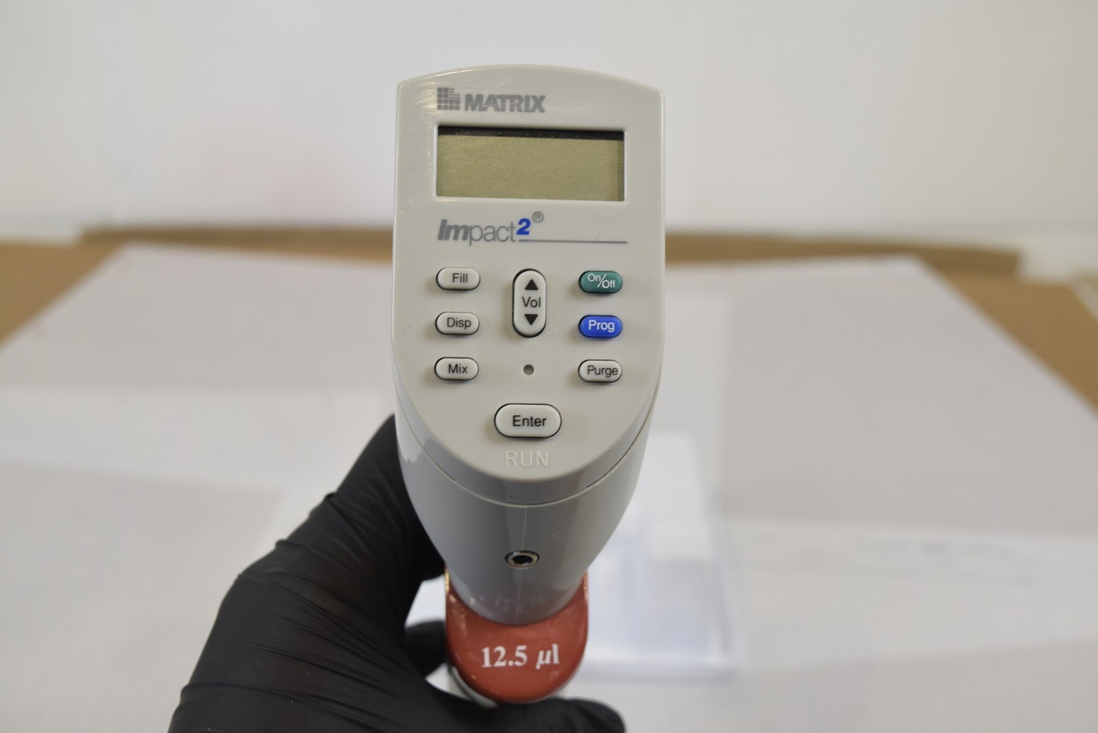 Matrix 8-Channel 0.5-12.5uL Adjustable Spacing Electronic Pipette + Charger